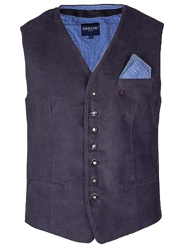 Krüger Herren Trachten Weste kurz, Modell: Gunther, kurzarm, Herren Trachten Weste kurz, Modell:Gunther, kurzarm, Art.-Nr. 951166-0-0044, 54, von Krüger