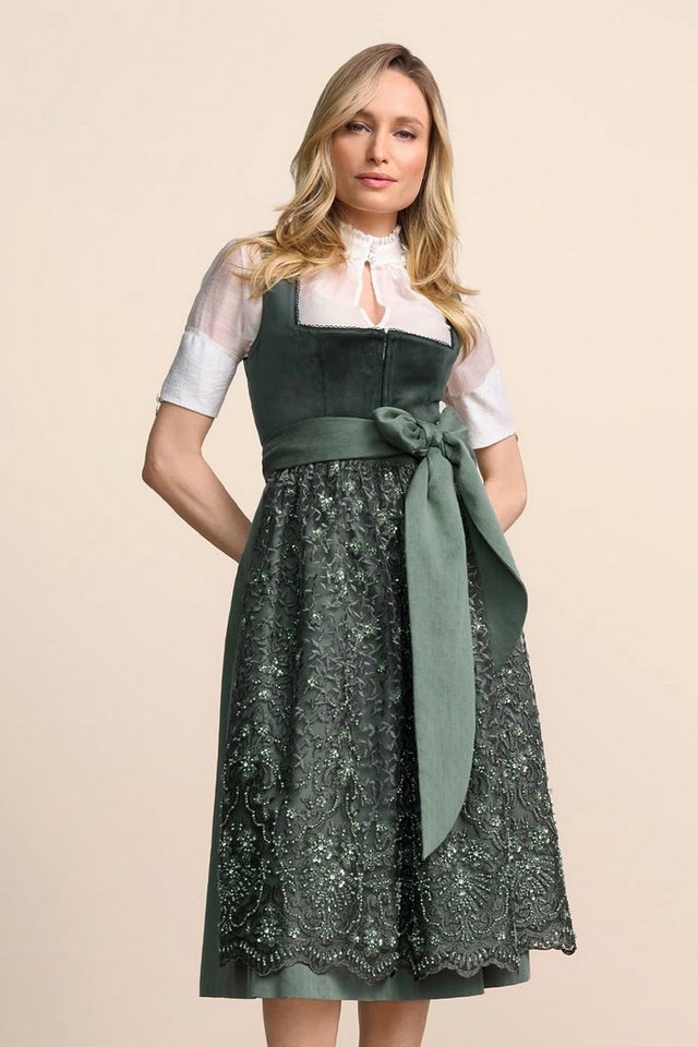 Krüger Dirndl Dirndl Elira (70cm) - grün von Krüger