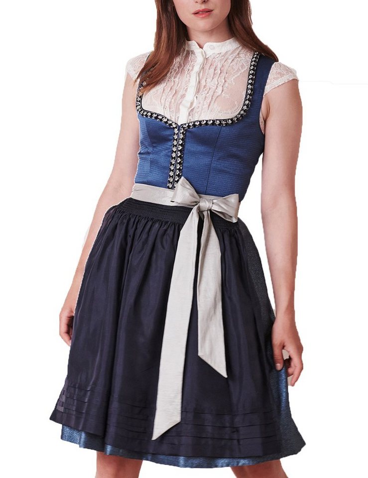 KRÜGER COLLECTION Dirndl 'Stefanie' 102761, Blau 60cm von KRÜGER COLLECTION