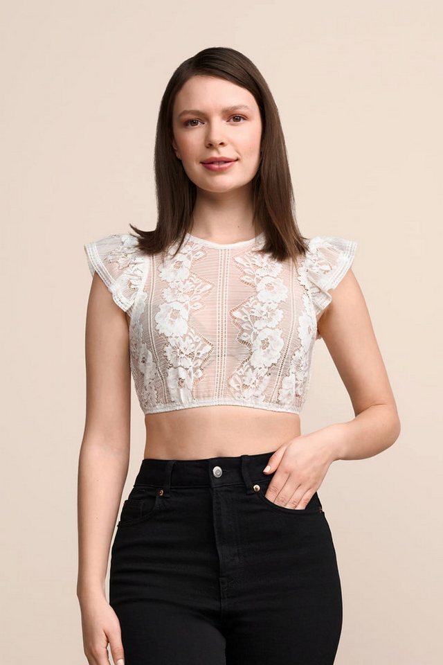 Krüger Dirndlbluse Dirndlbluse Amilia - ecru von Krüger