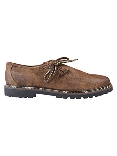 Krüger Herren Trachten Haferlschuhe, Modell: Bruno, Art.-Nr. 009552-0-0007, 43, von Krüger