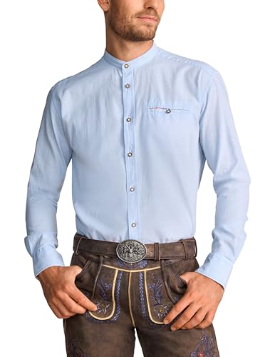 Krüger Herren Trachten Hemd lang, Modell: Matti, Langarm, Art.-Nr. 911167-0-0008, L, von Krüger