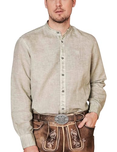 Krüger Herren Trachten Hemd lang, Modell: Nicolas, Langarm, Art.-Nr. 911567-0-0051, S, von Krüger