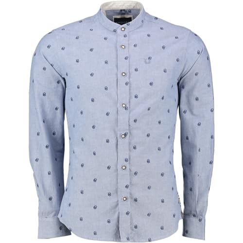 Krüger Herren Trachten Hemd lang, Modell:Ingo, Langarm, Herren Trachten Hemd lang, Modell: Ingo, Langarm, Art.-Nr. 915566-0-0081, S, von Krüger