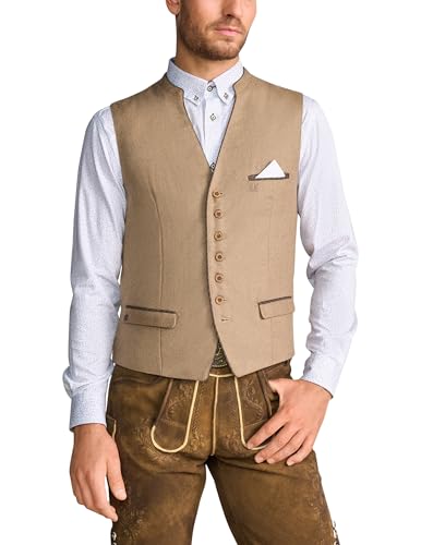 Krüger Herren Trachten Weste, Modell: Trachtenweste Livius, Art.-Nr. 952068-0-0023, 52, von Krüger