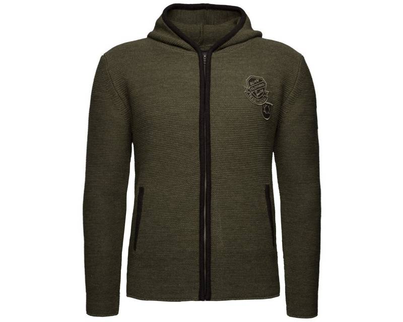 Krüger Trachtenjacke Bastian Herren (1-St) Trachtenstrickjacke, Oktoberfest, Trachten, Bayerische Trachtenjacke von Krüger