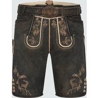 Lederhose Nero mit Gürtel von Krüger