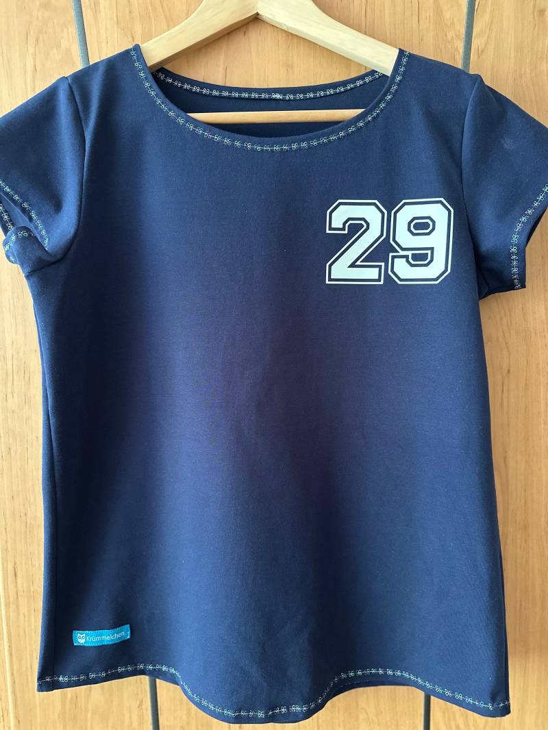 Damen T-Shirt Mit Bügelmotive | Nachtleuchtend von Kruemmelchen74