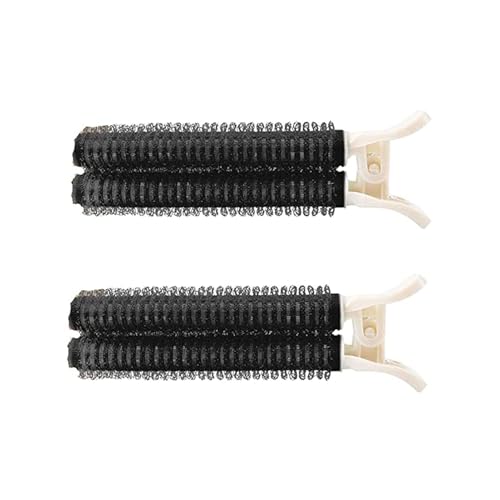 Krujecnt Haarwurzelclip, 2 Stück Volumisierende Haarspangen Für Frauen, Haar Volumen Clips Für Haarwurzeln, Tragbare Volumisierende Haarwurzelclips, Instant Haar Volumen Clips (Schwarz) von Krujecnt