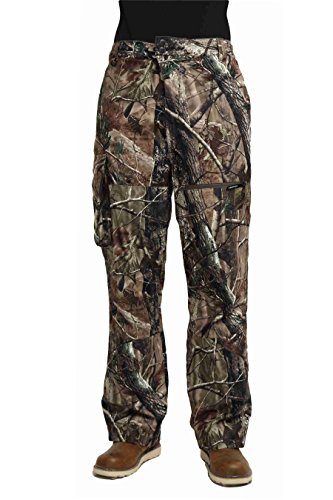 Krumba Herren Tarnung Jagd Winddichte wasserdichte Naht Versiegelt Hose 3XL von Krumba