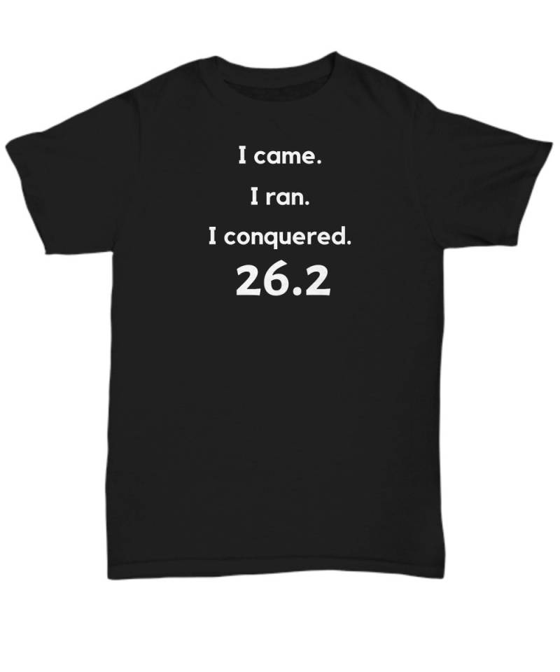 Marathon Geschenke Für Frauen Tshirt - Ich Kam Lief Erobert 26.2 Marathon Geschenke Für Frauen Tshirt - Ich Kam Lief Erobert 26.2 von KrumfortableLiving