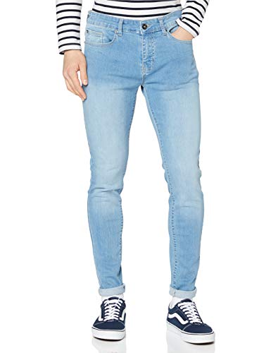 Kruze Jeans Herren KZ106 LSW Skinny Jeans, Blau (Lightwash), W38 (Herstellergröße: 38 R) von Kruze Jeans