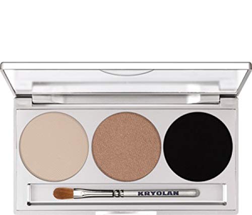 Kryolan Eye Shadow Trio-Set Smoky Sand von Kryolan