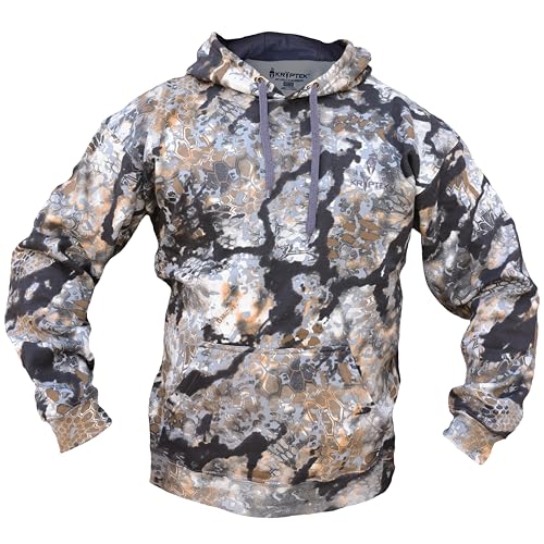 Kryptek Herren Stalker Camo Hoodie, Kapuzen-Sweatshirt, Skyfall, Large von Kryptek