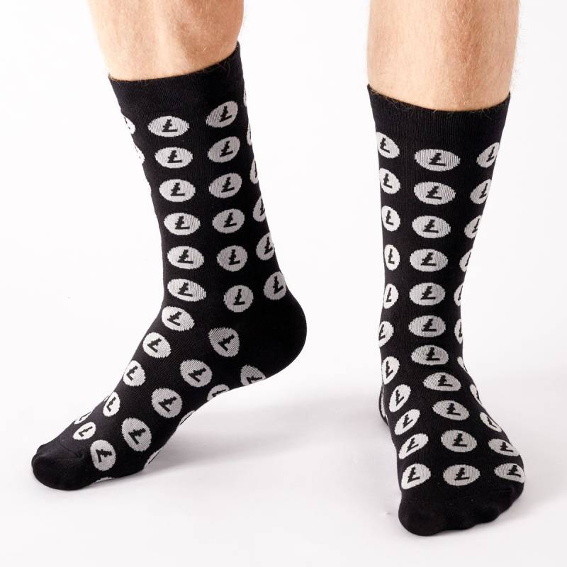 Litecoin Cryptocurrency Socken - Kryptowährungs-Neuheit Unisex Crew Fit Kleid Sox Tolles Geschenk Litecoin Cryptocurrency Socken - Kryptowährungs-Neuheit Unisex Crew Fit Kleid Sox Tolles Geschenk von Kryptoez