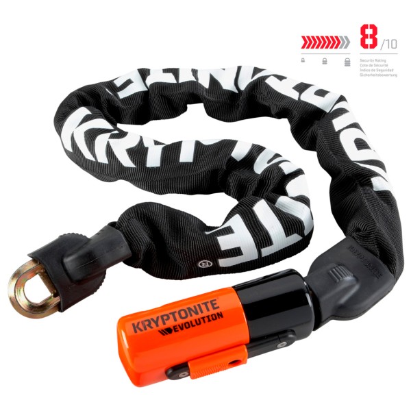 Kryptonite - Evolution 4 I.C. 1012 - Fahrradschloss Gr 120 cm schwarz von Kryptonite