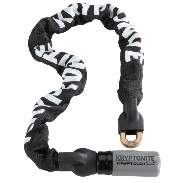 Kryptonite - KryptoLok 2 I.C. 912 - Fahrradschloss Gr 120 cm schwarz/grau von Kryptonite