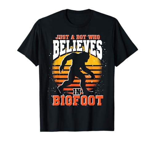 Kryptid Sasquatch Folklore Kryptozoologie Jungen Bigfoot T-Shirt von Kryptozoologie Bigfoot Geschenkideen