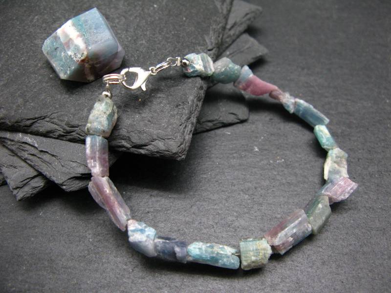 Echtes Paraiba Turmalin Armband ~ 7 Zoll 12 Mm Kristallperlen von KrystalBracelet