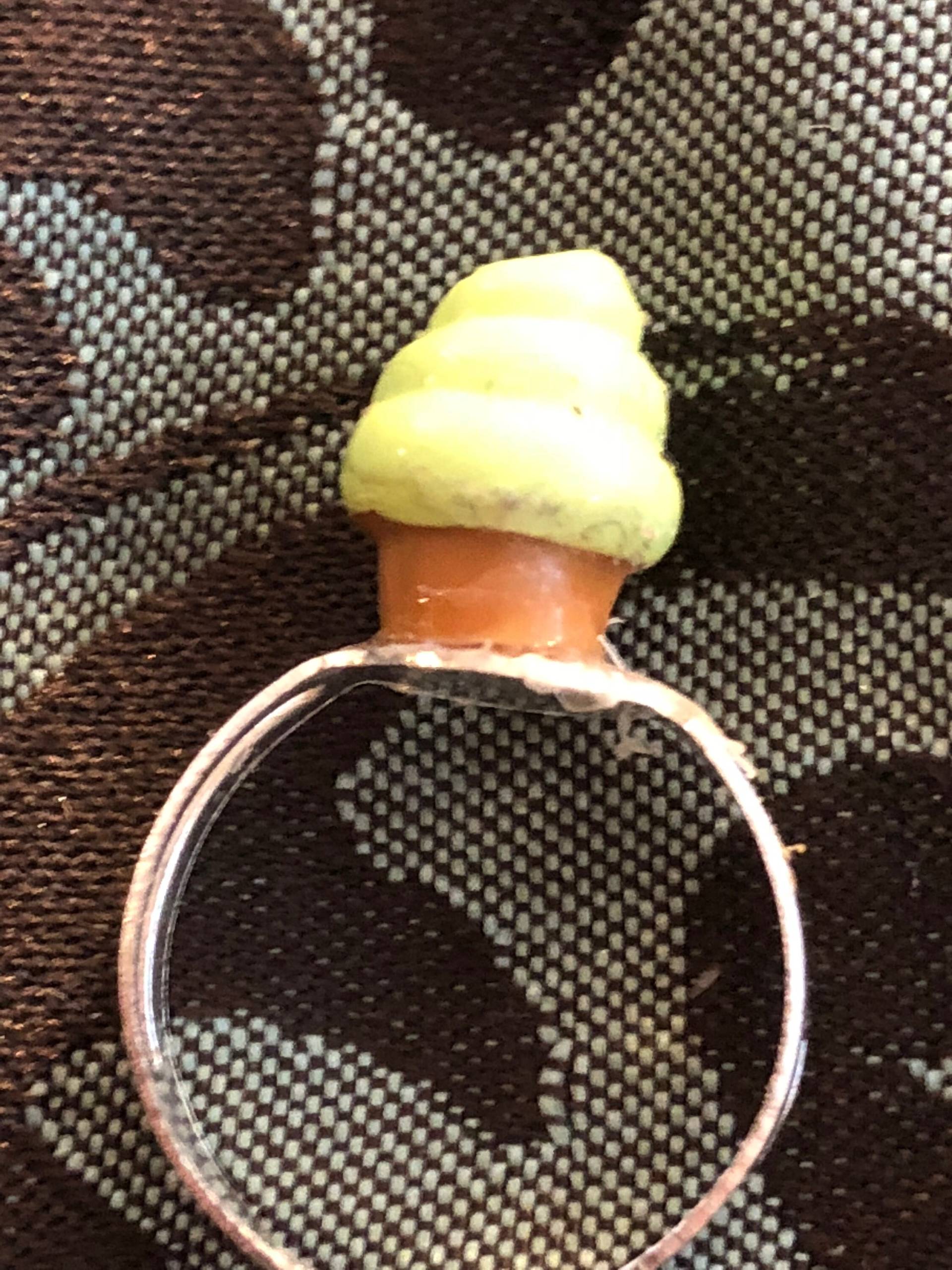 Grüner Cupcake-Ring Grüner Cupcake-Ring von KrystalGifts