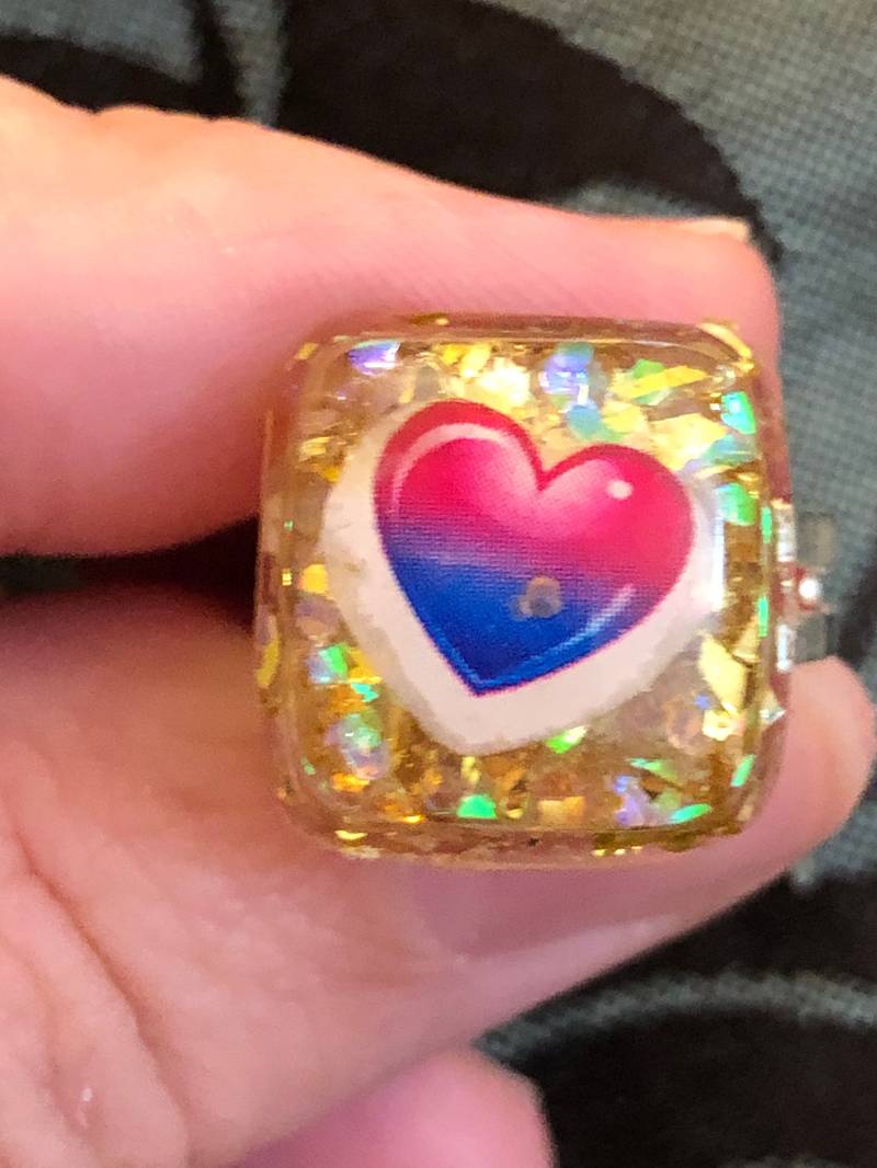 Kawaii Herz Ring Aus Resin Kawaii Herz Ring Aus Resin von KrystalGifts