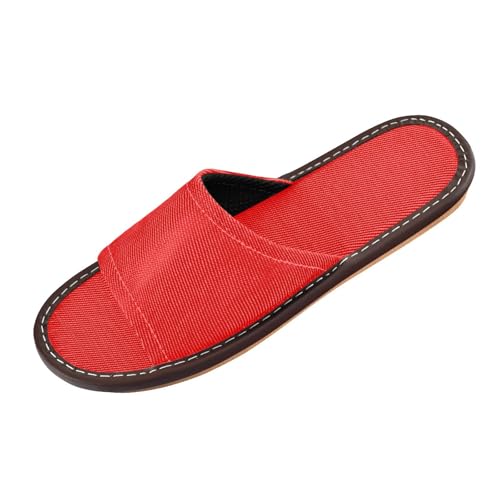 Ksajwzf Bunte rosa Hausschuhe für Damen und Herren, rosa Sommer, offene Zehenpartie, Reisehausschuhe, Farbe 46, 38/39 EU Ksajwzf Bunte rosa Hausschuhe für Damen und Herren, rosa Sommer, offene Zehenpartie, Reisehausschuhe, Farbe 46, 38/39 EU von Ksajwzf