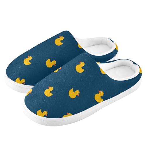 Ksajwzf Gummi-Enten-Hausschuhe für Damen und Herren, Tierente, Hausschuhe, Hausschuhe, Hausschuhe, Schlafzimmer, Reiseschuhe, multi, 43/44 EU von Ksajwzf