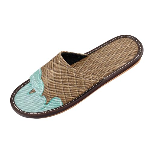 Ksajwzf Reichhaltige Schokoladenpantoffeln für Damen und Herren, Eiscreme und Kekse, Sommer, offene Zehenpartie, Reisehausschuhe, Farbe 14, 33/34 EU Ksajwzf Reichhaltige Schokoladenpantoffeln für Damen und Herren, Eiscreme und Kekse, Sommer, offene Zehenpartie, Reisehausschuhe, Farbe 14, 33/34 EU von Ksajwzf
