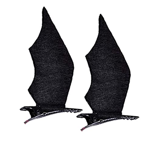 Damen-Haarspangen mit Cartoon-Motiv, Fledermaus-Haarnadel für Halloween, Party, Weihnachten, kreatives Cosplay-Haar-Accessoire von Ksikdeg