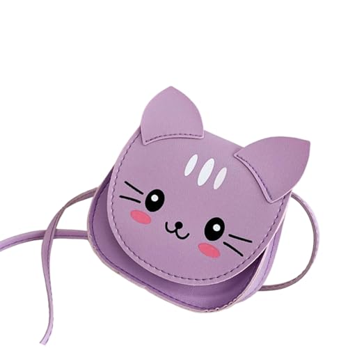 Einzigartige Katzenmuster Umhängetasche Für Kinder Kompakte Größe Verstellbares Gurt Crossbody Taschen Mädchen Modische Kleine Geldbörse Kinder Party Umhängetasche Mit Cartoon Druck von Ksikdeg
