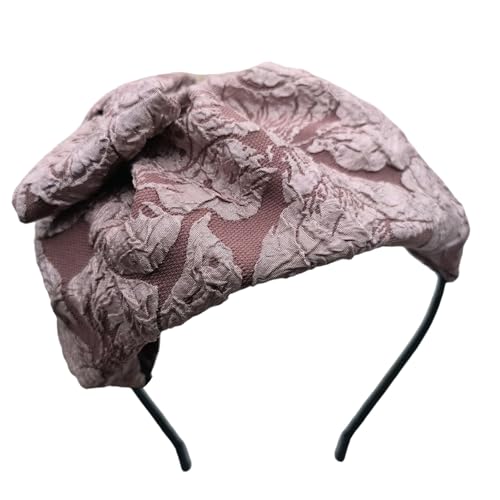 Eleganter Fascinator mit strukturierter Schleife, Kopfbedeckung für Mädchen, zartes Haar-Accessoire, 1920er-Jahre-Kopfschmuck Eleganter Fascinator mit strukturierter Schleife, Kopfbedeckung für Mädchen, zartes Haar-Accessoire, 1920er-Jahre-Kopfschmuck von Ksikdeg