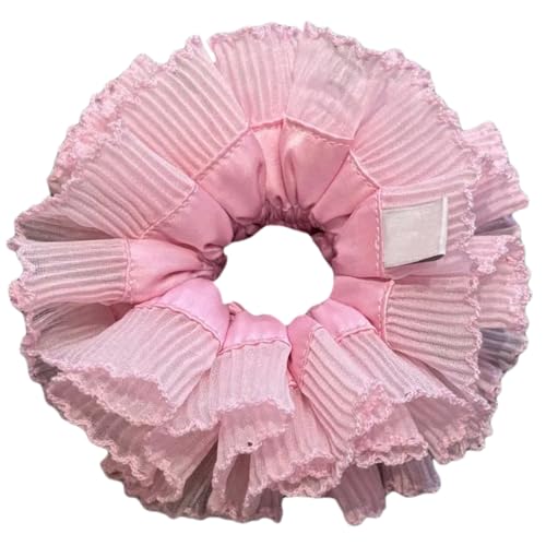 Feminines elastisches Haargummi mit einzigartigem doppellagigem Spitzen-Haarband, große Haar-Accessoires für Frauen von Ksikdeg