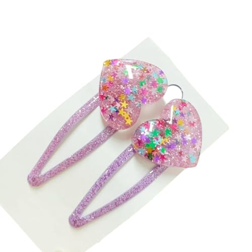 Kinder-Haarspange im 2000er-Jahre-Stil, Stern-Clip, Kopfschmuck, bezaubernd, handgefertigt, Haarschmuck, Haarstyling-Haarnadel von Ksikdeg