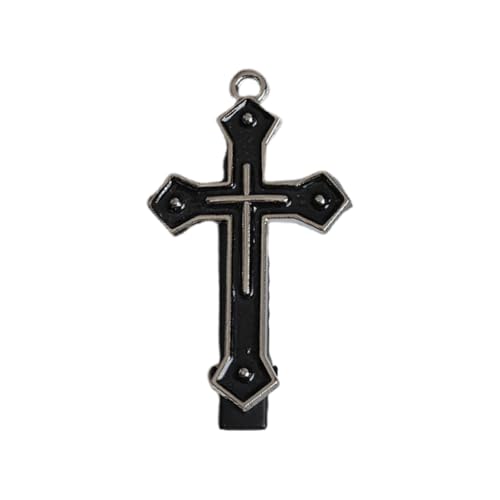 Kreuze Haarnadel Dunkle Haarspange Coole Haarnadel Pferdeschwanzhalter Dunkle Kreuze Haarspange Haarnadel für Frauen von Ksikdeg