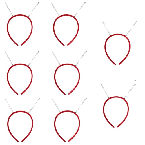 Ksikdeg 10 Stück einfarbiges Stirnband, weiche Haarreifen mit Feder-Haarreifen, einfarbiges Stirnband, weich von Ksikdeg
