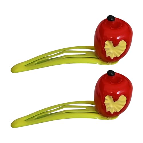Ksikdeg Mädchen-Haarspange mit Obst, für Damen, Kinder, Haarschmuck, Haarspangen, Obstform, süße 2000er-Jahre-Mädchen Ksikdeg Mädchen-Haarspange mit Obst, für Damen, Kinder, Haarschmuck, Haarspangen, Obstform, süße 2000er-Jahre-Mädchen von Ksikdeg