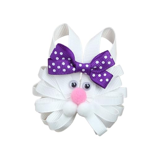 Ksikdeg Oster-Haarspange mit Huhn/Hasen-Motiv, Stoff für Kinder und Jugendliche mit Schleifen-Designs, verleiht festlichen Touch für verschiedene Ksikdeg Oster-Haarspange mit Huhn/Hasen-Motiv, Stoff für Kinder und Jugendliche mit Schleifen-Designs, verleiht festlichen Touch für verschiedene von Ksikdeg