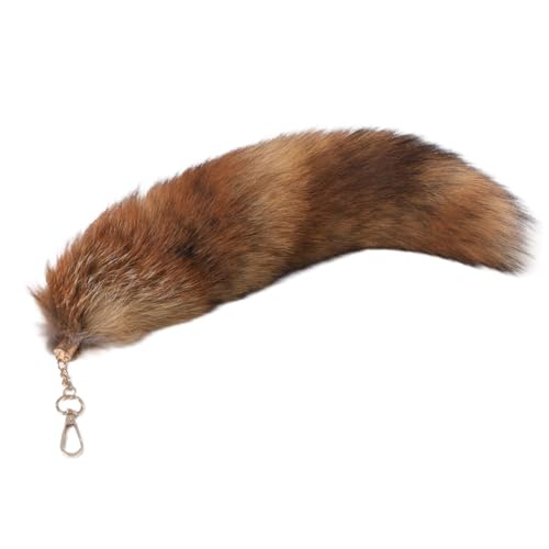Ksikdeg Plüschschwanz, Schlüsselanhänger, Tierschwanz, Schlüsselhalter, Geldbörse, Tasche, Charm, Schlüsselanhänger, 14 cm, Acryllegierung Ksikdeg Plüschschwanz, Schlüsselanhänger, Tierschwanz, Schlüsselhalter, Geldbörse, Tasche, Charm, Schlüsselanhänger, 14 cm, Acryllegierung von Ksikdeg