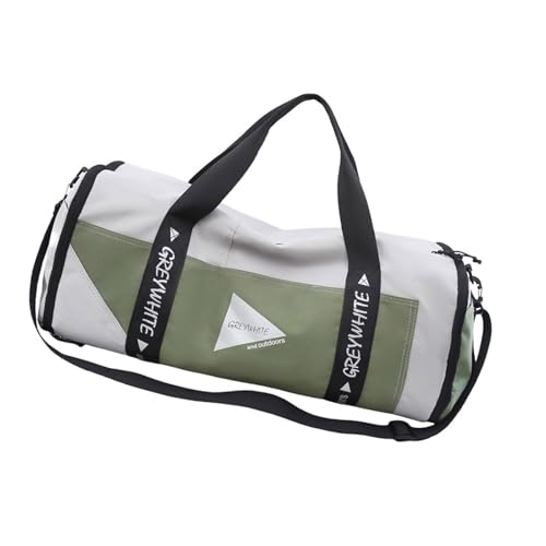 Ksikdeg Reisetasche, Wochenendtasche, Übernachtungstasche, Workout, Fitnessstudio, Tragetasche, mit Schuhfach, Schultergeschenk, wasserabweisend, Reisetasche, weiß, One Size Ksikdeg Reisetasche, Wochenendtasche, Übernachtungstasche, Workout, Fitnessstudio, Tragetasche, mit Schuhfach, Schultergeschenk, wasserabweisend, Reisetasche, weiß, One Size von Ksikdeg