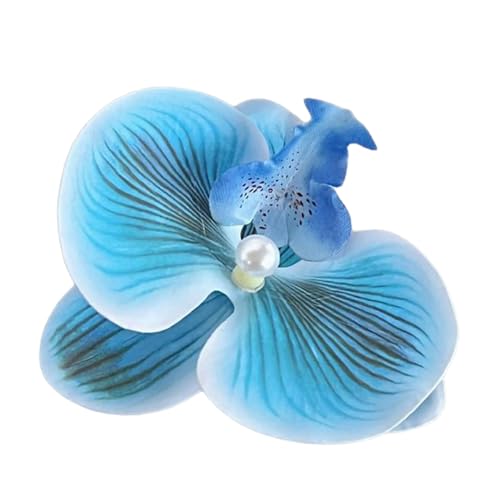 Schöne Blumen-Haarspange mit Blume, stilvolles Haar-Accessoire für Partys und Feiern von Ksikdeg