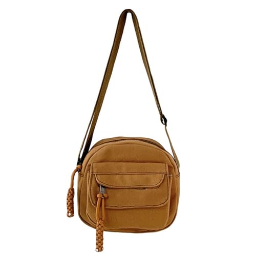 Solid Color Umhängetaschen Einfache Modemessengertasche Für Frauen Mädchen Trendige Freizeittaschen Große Kapazität Crossbody Bag Mode Frauen Lässig Telefon Geldbeutel von Ksikdeg