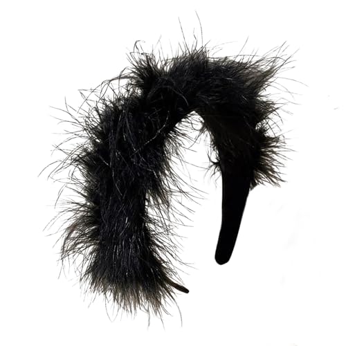 Stilvoller, gefiederter Kopfschmuck für Weihnachten, Festival, Haarschmuck für den täglichen Gebrauch und besondere Anlässe von Ksikdeg