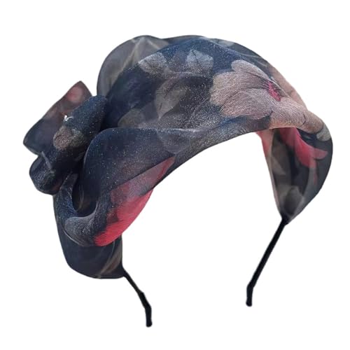 Vintage-Fascinator-Kopfschmuck für Damen, zarte Schleifen, Stirnband, Kostümzubehör für Abendgarderobe und Partyfeiern von Ksikdeg
