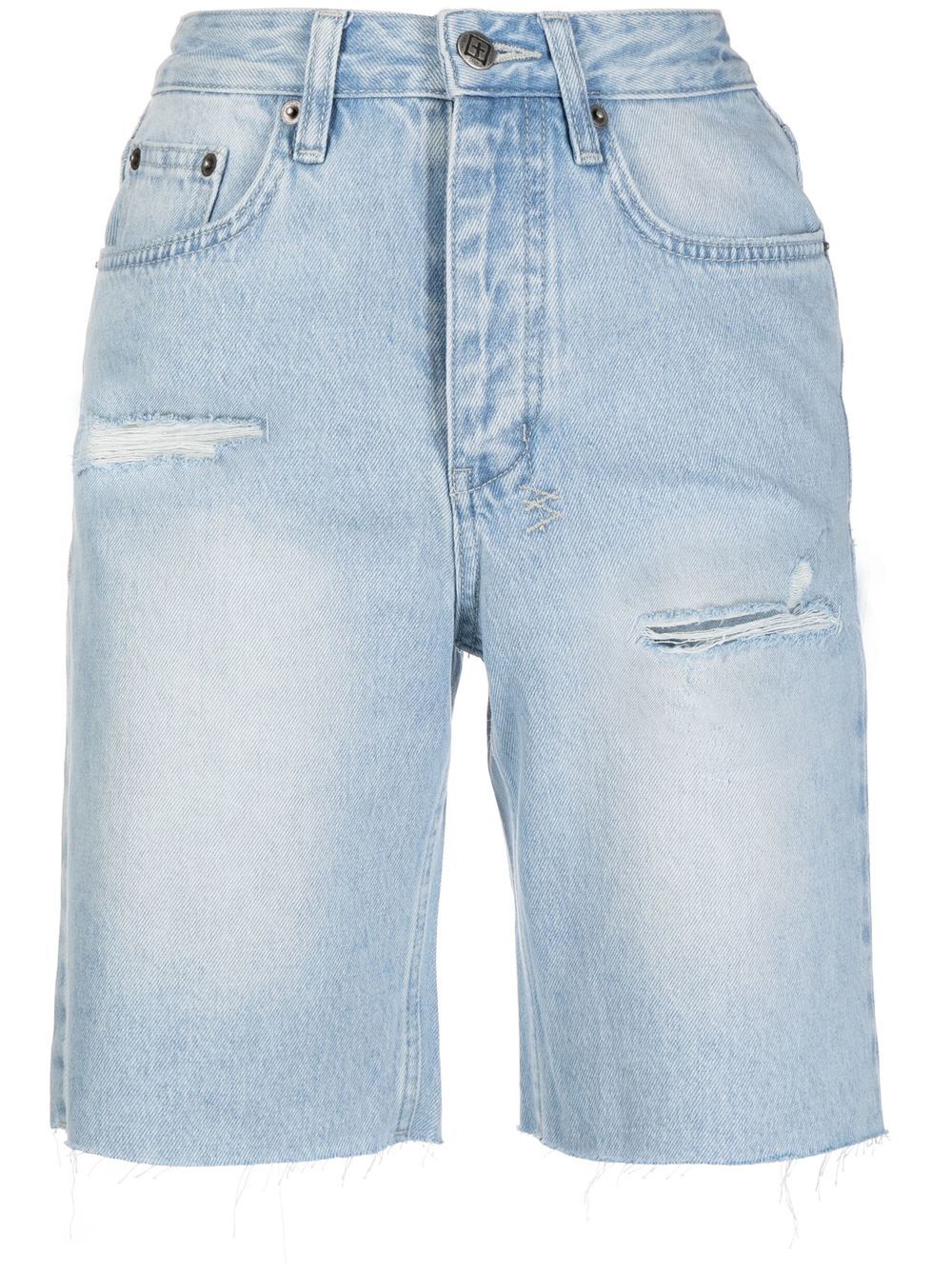 Ksubi Jeansshorts im Distressed-Look - Blau von Ksubi