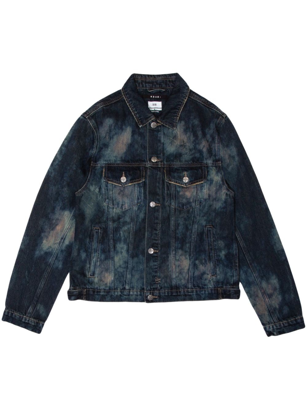 Ksubi Jeansjacke mit Stone-Wash-Effekt - Blau von Ksubi