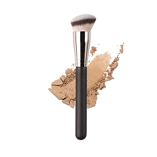Ksvsonrvi Abgewinkelte Foundation Pinsel, weiches Premium Make-up Pinsel kosmetisches Werkzeug, perfekt zum Mischen von Flüssigkeit, Polieren, Creme, Skulptur, Mineral Make-up Ksvsonrvi Abgewinkelte Foundation Pinsel, weiches Premium Make-up Pinsel kosmetisches Werkzeug, perfekt zum Mischen von Flüssigkeit, Polieren, Creme, Skulptur, Mineral Make-up von Ksvsonrvi