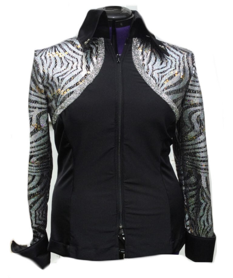 Turniershirt in Xl-Größe, Westernreiten, Reitturniershirt Mit Strasssteinen Turniershirt in Xl-Größe, Westernreiten, Reitturniershirt Mit Strasssteinen von Kswesternwear