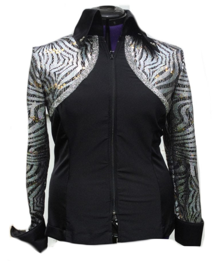 Turniershirt in Xl-Größe, Westernreiten, Reitturniershirt Mit Strasssteinen Turniershirt in Xl-Größe, Westernreiten, Reitturniershirt Mit Strasssteinen von Kswesternwear