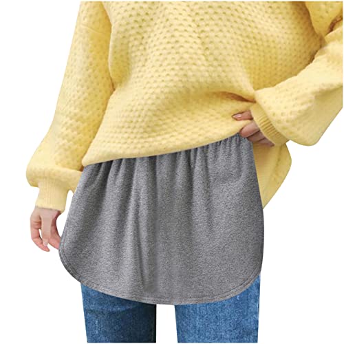 Kswlwccpp Bluse Rock Damen Unterzie Verlängerung 2 Stück Große Größen Mini Skirt Unterrock Extender XXL mit Knöpfen Lang Blusen Rock Blusenrock Weiß Hemdverlängerung Blusenverlängerung Kswlwccpp Bluse Rock Damen Unterzie Verlängerung 2 Stück Große Größen Mini Skirt Unterrock Extender XXL mit Knöpfen Lang Blusen Rock Blusenrock Weiß Hemdverlängerung Blusenverlängerung von Kswlwccpp