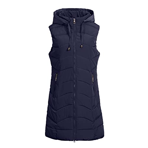 Kswlwccpp Daunenweste Damen: Große Größen Lang Dünn Lange Weste Daunenweste Glänzend Warm Sport Steppweste Damen-Westen Winter Ärmellos Herbst Leicht Longweste Damenweste Kswlwccpp Daunenweste Damen: Große Größen Lang Dünn Lange Weste Daunenweste Glänzend Warm Sport Steppweste Damen-Westen Winter Ärmellos Herbst Leicht Longweste Damenweste von Kswlwccpp